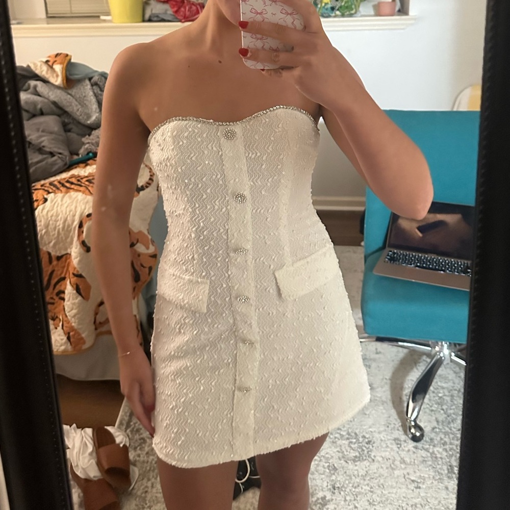COPY - White sparkle dress